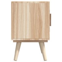 vidaXL TV-Schrank mit T&uuml;ren 105x30x45 cm Holzwerkstoff