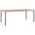 vidaXL 9-tlg. Garten-Essgruppe mit Kissen Grau Poly Rattan