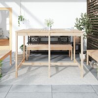 vidaXL Gartentisch 159,5x82,5x110 cm Massivholz Kiefer