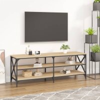 vidaXL TV-Schrank Sonoma-Eiche 140x40x50 cm Holzwerkstoff