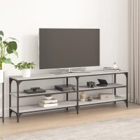 vidaXL TV-Schrank Grau Sonoma 160x30x50 cm Holzwerkstoff