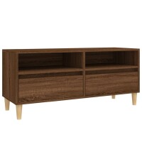 vidaXL TV-Schrank Braun Eichen-Optik 100x34,5x44,5 cm Holzwerkstoff