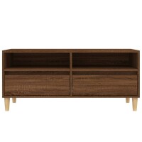 vidaXL TV-Schrank Braun Eichen-Optik 100x34,5x44,5 cm Holzwerkstoff