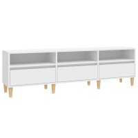 vidaXL TV-Schrank Wei&szlig; 150x30x44,5 cm Holzwerkstoff