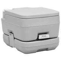 vidaXL Tragbare Camping-Toilette mit Wasserbehälter