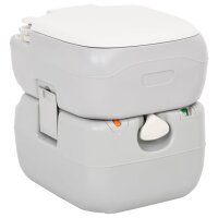 vidaXL Tragbare Campingtoilette mit Waschbecken