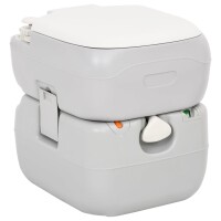 vidaXL Tragbare Campingtoilette mit Waschbecken