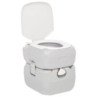 vidaXL Tragbare Campingtoilette mit Waschbecken