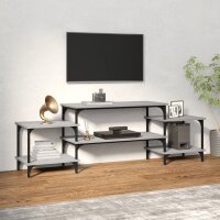 vidaXL TV-Schrank Grau Sonoma 157x35x52 cm Holzwerkstoff