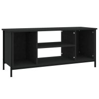 vidaXL TV-Schrank Schwarz 102x35x45 cm Holzwerkstoff