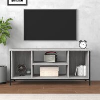 vidaXL TV-Schrank Grau Sonoma 102x35x45 cm Holzwerkstoff