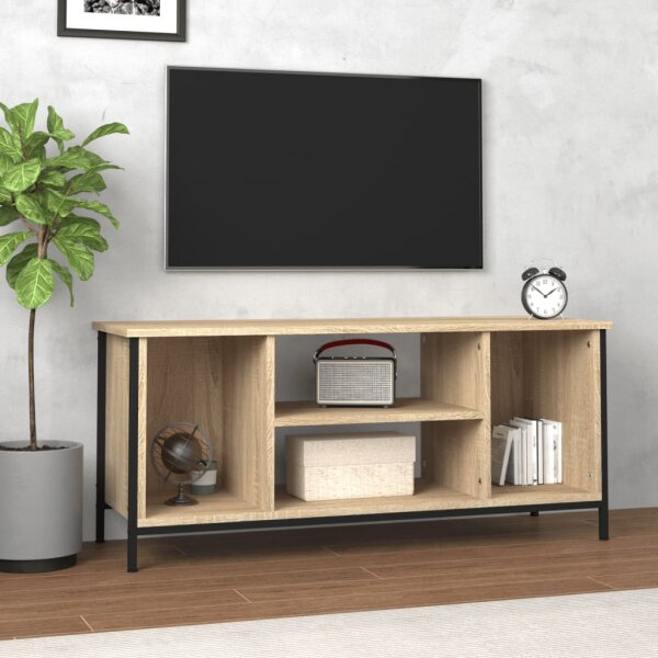 vidaXL TV-Schrank Sonoma-Eiche 102x35x45 cm Holzwerkstoff