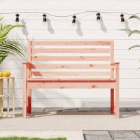 vidaXL Gartenbank 109x48x91,5 cm Massivholz Douglasie