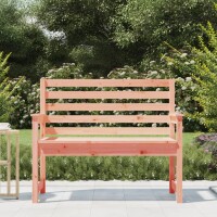 vidaXL Gartenbank 109x48x91,5 cm Massivholz Douglasie