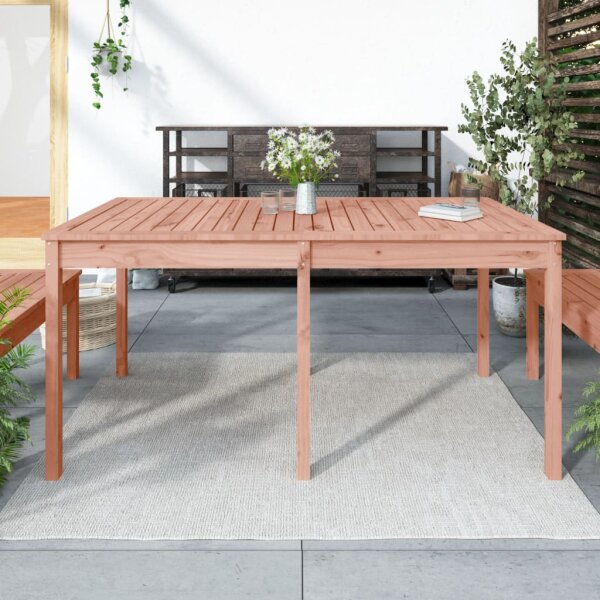 vidaXL Gartentisch 159,5x82,5x76 cm Massivholz Douglasie