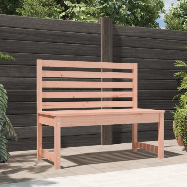 vidaXL Gartenbank 109 cm Massivholz Douglasie