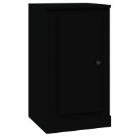 vidaXL Sideboard Schwarz 37,5x35,5x67,5 cm Holzwerkstoff