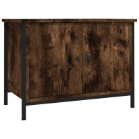 vidaXL TV-Schrank mit T&uuml;ren R&auml;uchereiche 60x35x45 cm Holzwerkstoff