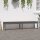 vidaXL Gartenbank 2-Sitzer Grau 203,5x44x45 cm Massivholz Kiefer