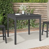 vidaXL Gartentisch Grau 82,5x82,5x76 cm Massivholz Kiefer