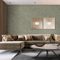 DUTCH WALLCOVERINGS Tapete Kiefer-Motiv Grün