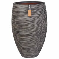 Capi Vase Nature Rib Elegant Deluxe 40 x 60 cm Anthrazit...