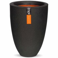 Capi Vase Urban Smooth Elegant Niedrig 26x36 cm Schwarz...