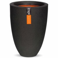 Capi Vase Urban Smooth Elegant Niedrig 36x47 cm Schwarz...