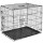 @Pet Hundetransportbox Metall 92,5x57,5x64 cm Schwarz 15003