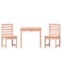 vidaXL 3-tlg. Garten-Bistro-Set Massivholz Douglasie