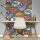 DUTCH WALLCOVERINGS Tapete Graffiti Mehrfarbig L179-01