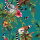 DUTCH WALLCOVERINGS Tapete Lemur-Motiv Gr&uuml;n 12402