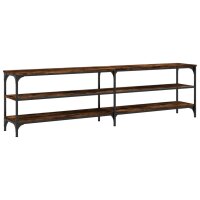 vidaXL TV-Schrank R&auml;uchereiche 180x30x50 cm Holzwerkstoff und Metall