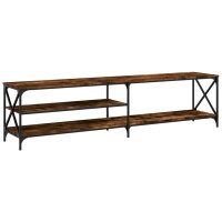 vidaXL TV-Schrank R&auml;uchereiche 200x40x50 cm Holzwerkstoff und Metall