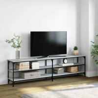 vidaXL TV-Schrank Grau Sonoma 180x30x50 cm Holzwerkstoff...