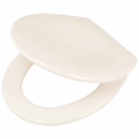 Tiger Toilettensitz Ventura Absenkautomatik Duroplast Creme 251491246