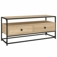 vidaXL TV-Schrank Sonoma-Eiche 100x35x45 cm Holzwerkstoff