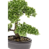 Emerald Kunstpflanze Bonsai Mini-Ficus Gr&uuml;n 32 cm 420002