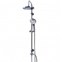 RIDDER Regendusche-Set mit Massage-Duschkopf Bahamas Chrom 91440