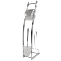 RIDDER 3-in-1 Stand-WC-Garnitur Fabio Chrom Gl&auml;nzend