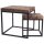 H&amp;S Collection Beistelltisch-Set 2-tlg. Teak