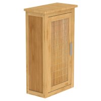 EISL Wandschrank mit T&uuml;r 40x20x70 cm Bambus