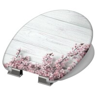 SCH&Uuml;TTE Toilettensitz mit Soft-Close-Funktion FLOWERS &amp; WOOD