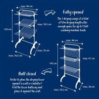 Leifheit Turmw&auml;schest&auml;nder Comfort Tower 420