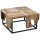 Ambiance Beistelltisch Teak 65x65x35 cm