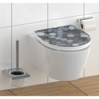 SCH&Uuml;TTE Toilettensitz mit Absenkautomatik ROUND DIPS Hochglanz