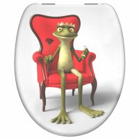 SCHÜTTE Toilettensitz mit Soft-Close-Funktion FROG KING