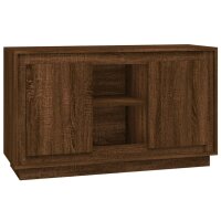 vidaXL Sideboard Braun Eichen-Optik 102x35x60 cm...