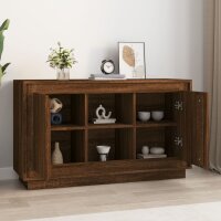 vidaXL Sideboard Braun Eichen-Optik 102x35x60 cm Holzwerkstoff