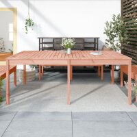 vidaXL Gartentisch 203,5x100x76 cm Massivholz Douglasie